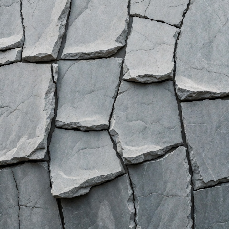 Cracked Gray Stone Wall Texture Cracked Gray Stone Wall Texture