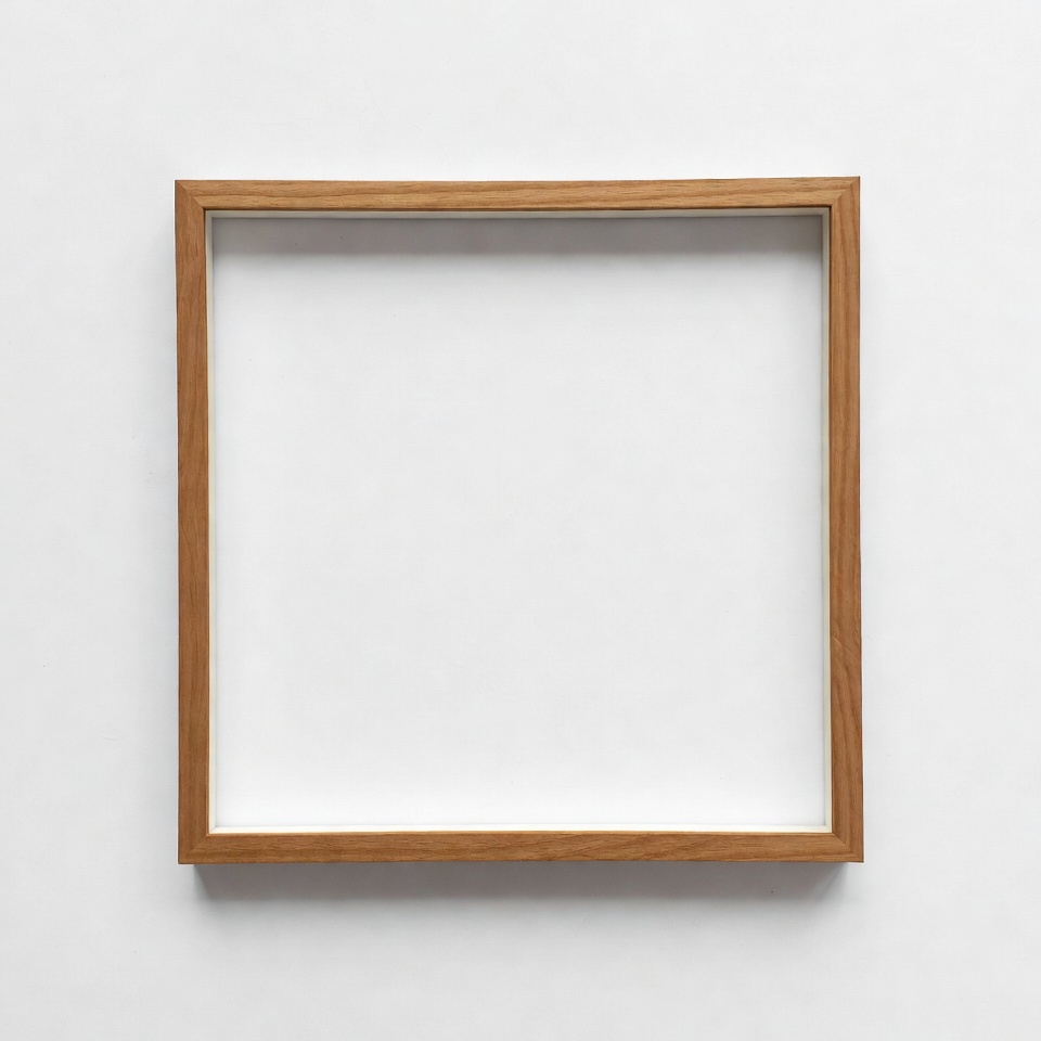 Empty Wooden Picture Frame Empty Wooden Picture Frame