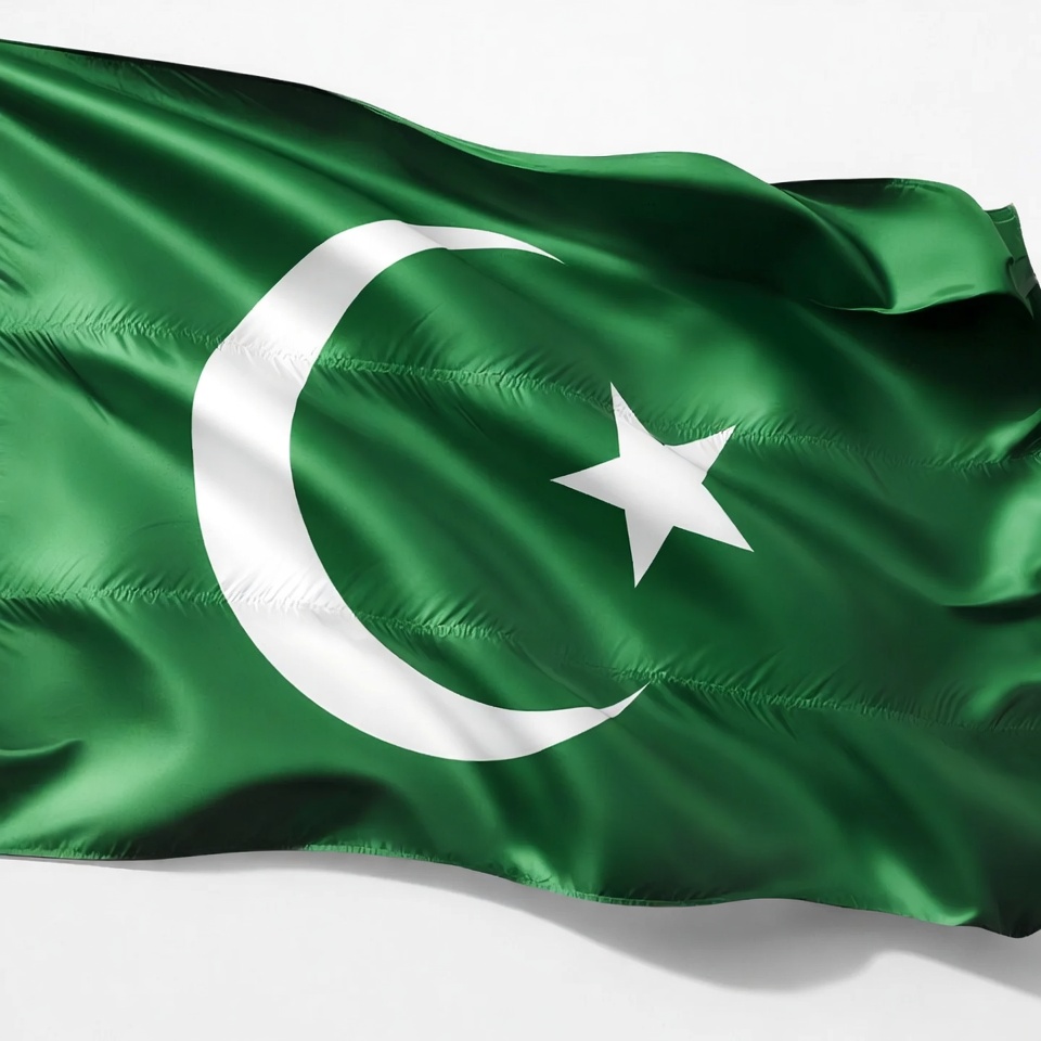 Pakistan flag waving Pakistan flag waving