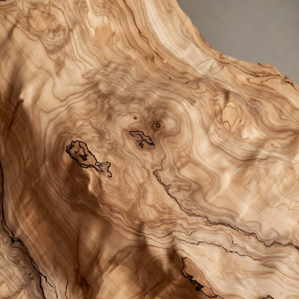 Close-up Olive Wood Grain Texture Close-up Olive Wood Grain Texture