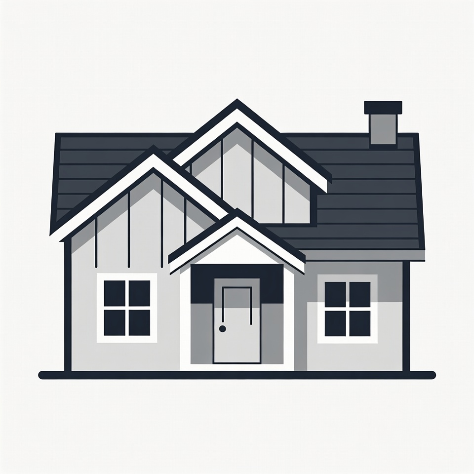 Simple House Illustration Simple House Illustration