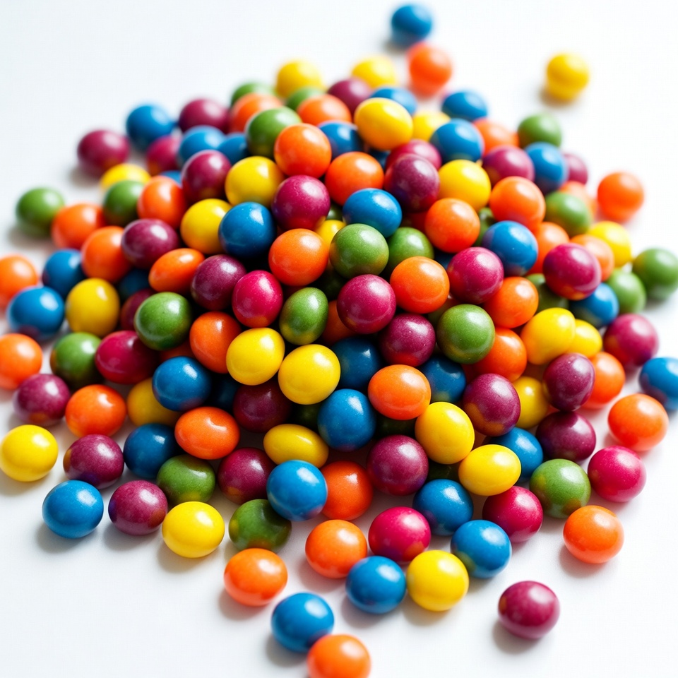 Colorful Candy Balls Pile Colorful Candy Balls Pile