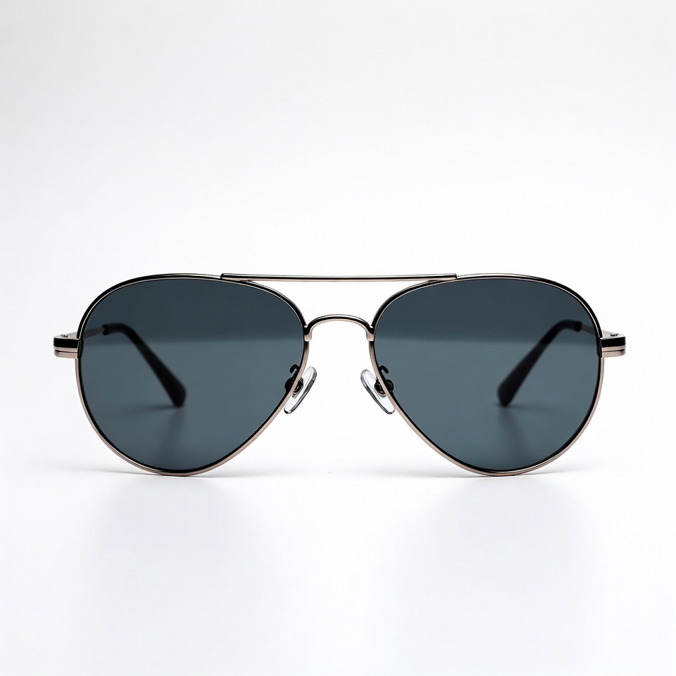 Aviator sunglasses on white background Aviator sunglasses on white background