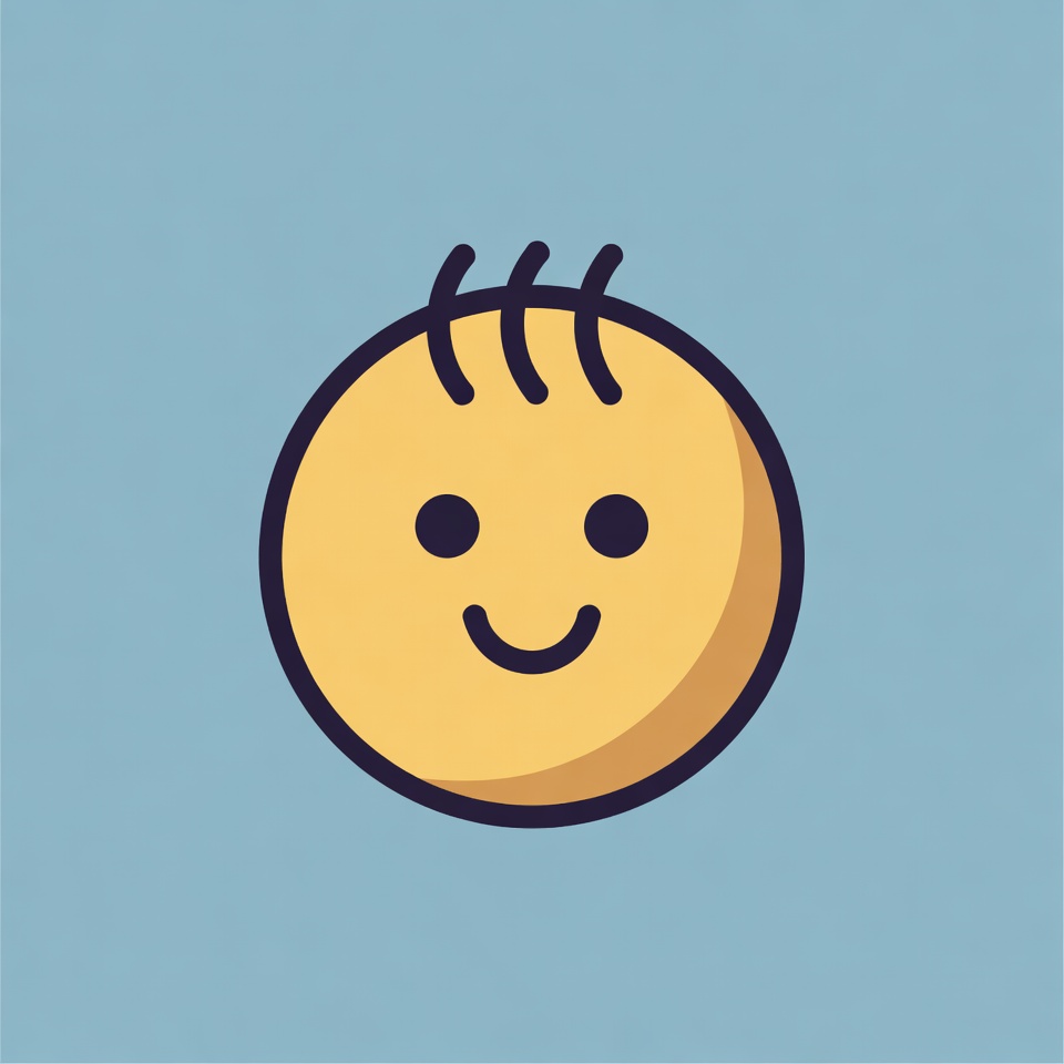 Smiling Yellow Cartoon Face Smiling Yellow Cartoon Face