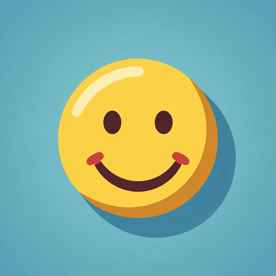 Smiling Yellow Emoji Face Smiling Yellow Emoji Face