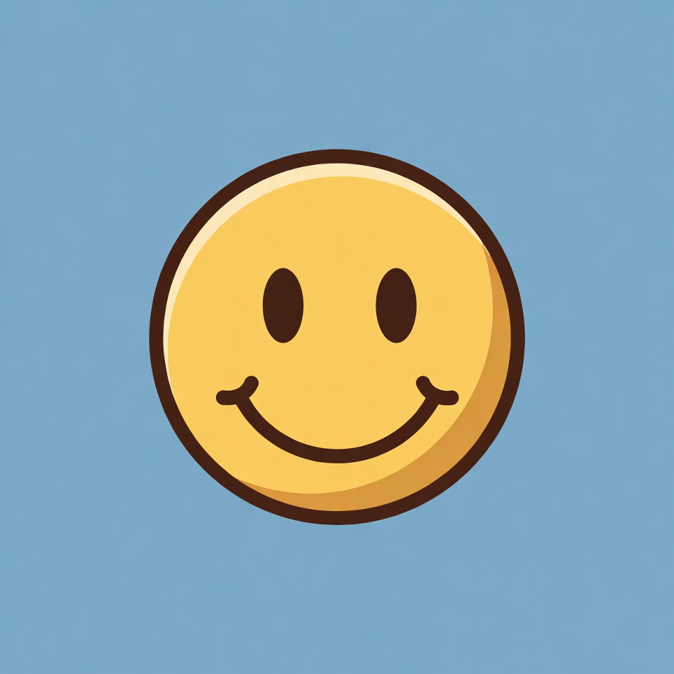 Smiling Yellow Emoji Face Smiling Yellow Emoji Face