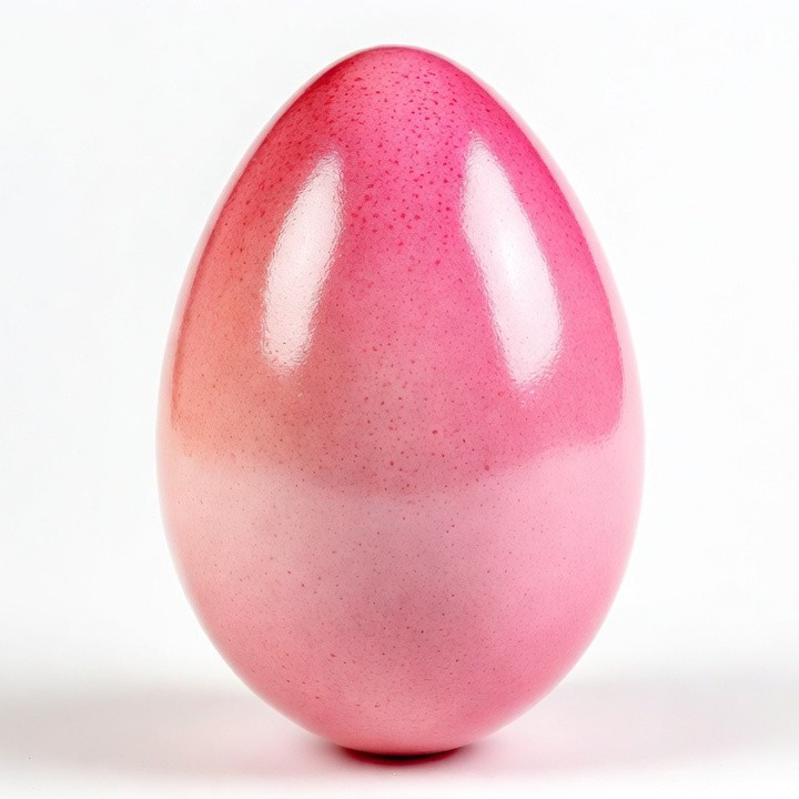 Shiny Pink Easter Egg Shiny Pink Easter Egg