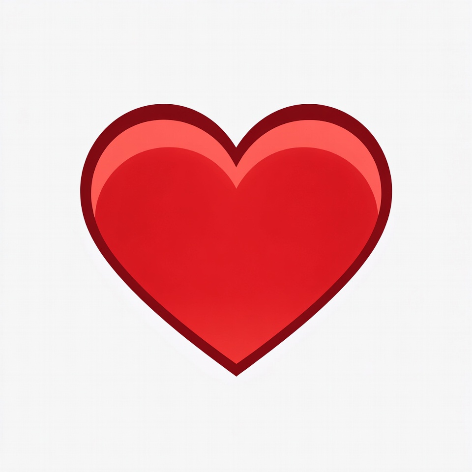 Red Heart Icon Red Heart Icon