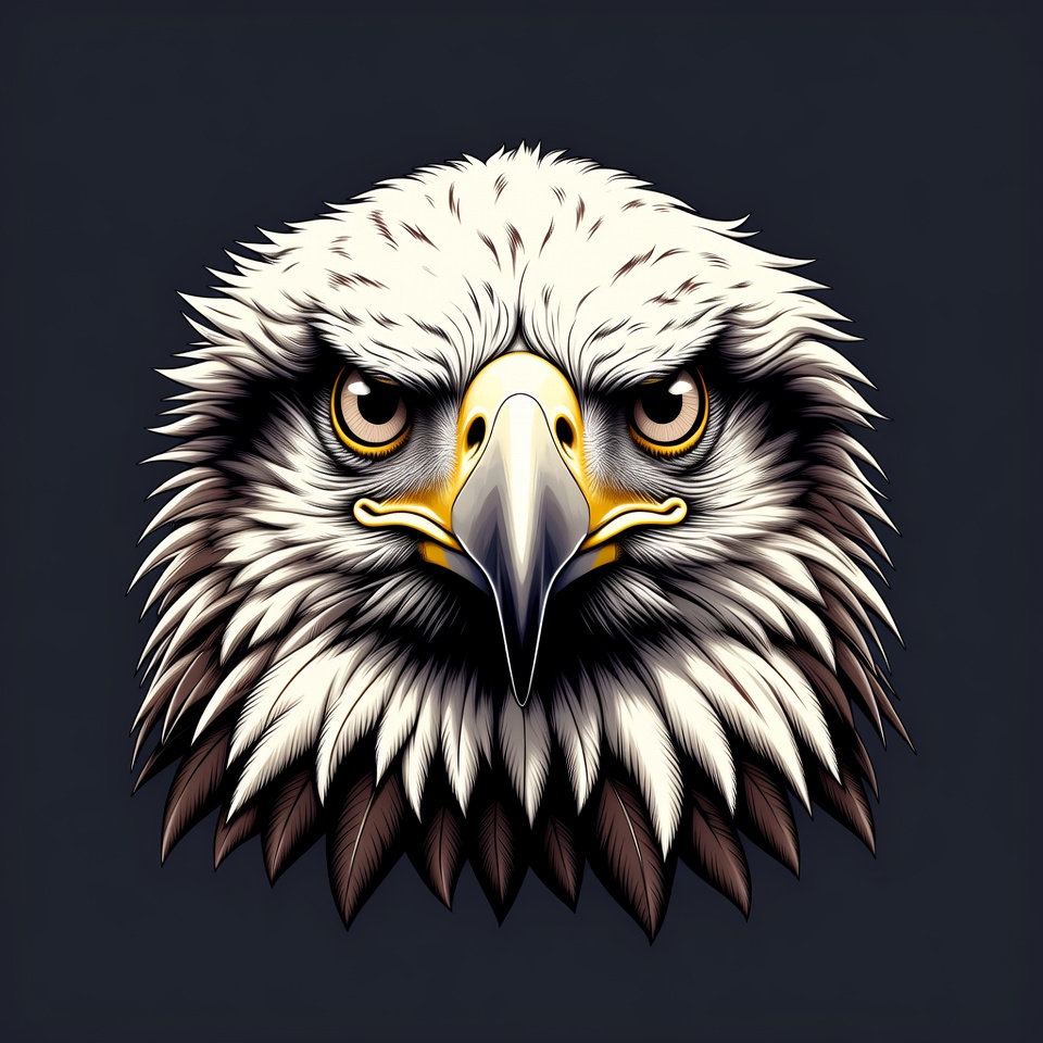 Bald Eagle Close-Up Portrait Bald Eagle Close-Up Portrait