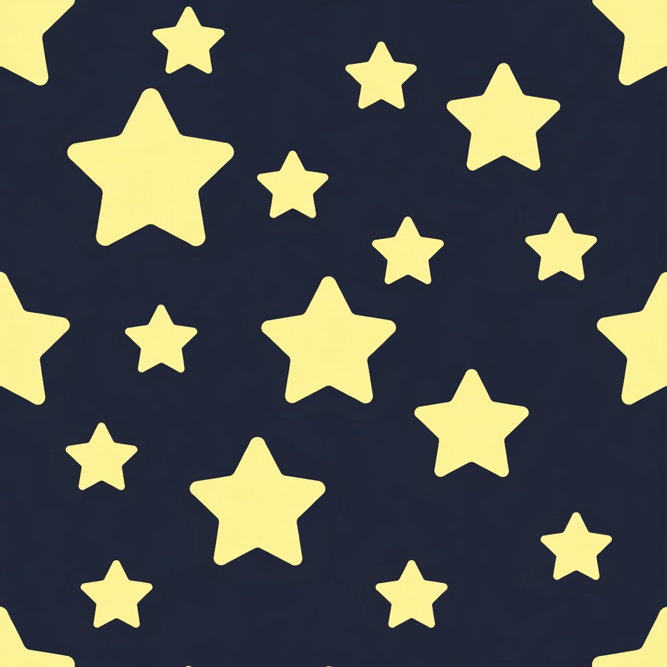 Yellow Stars on Dark Background Yellow Stars on Dark Background