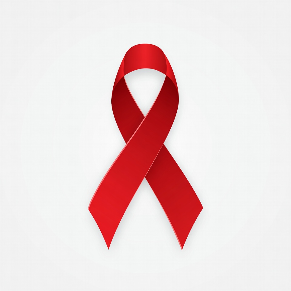 Red Awareness Ribbon Red Awareness Ribbon