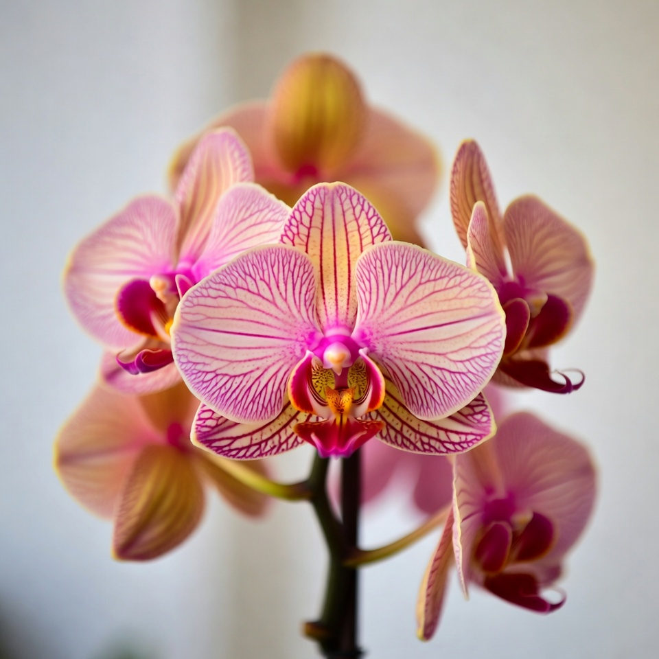 Pink Phalaenopsis Orchid Bloom Pink Phalaenopsis Orchid Bloom