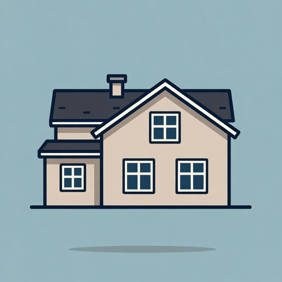 Simple house illustration Simple house illustration