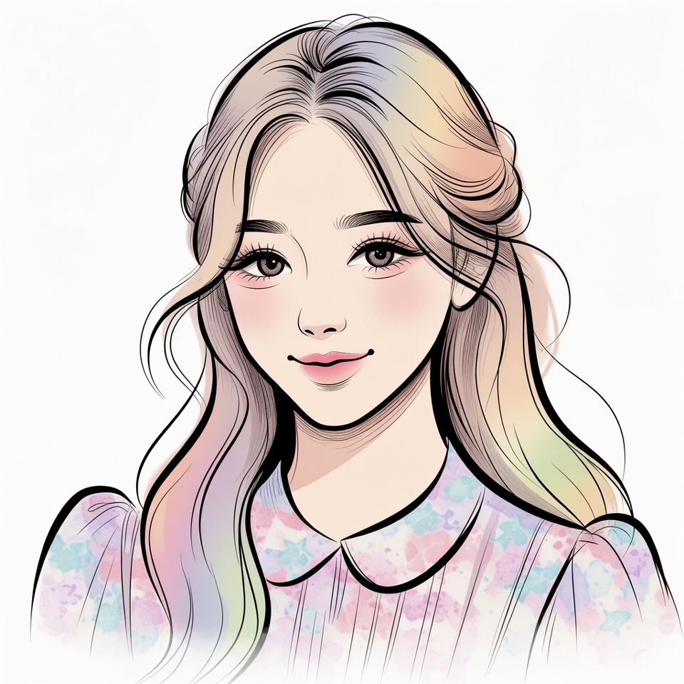 Asian girl with updo hairstyle Asian girl with updo hairstyle