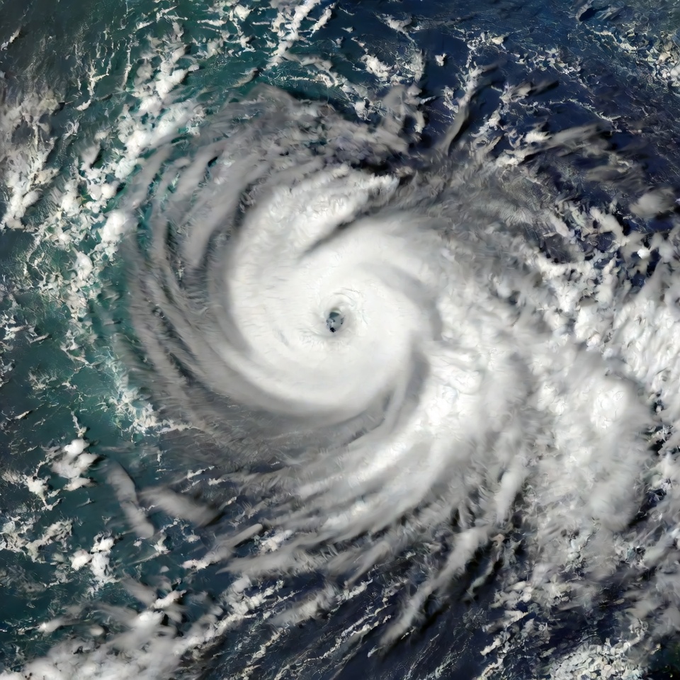 Massive Tropical Cyclone from Space Massive Tropical Cyclone from Space