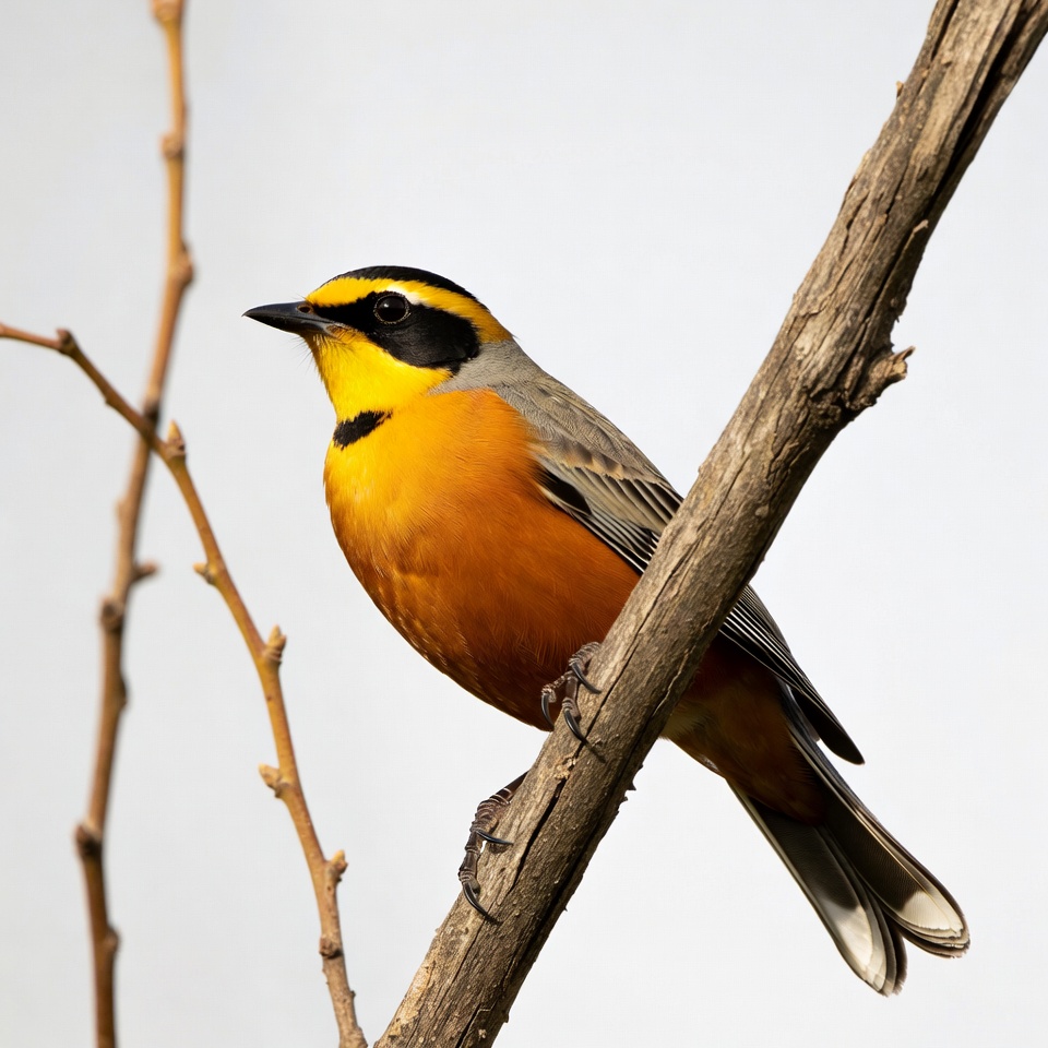 Cape May Warbler on branch Cape May Warbler on branch