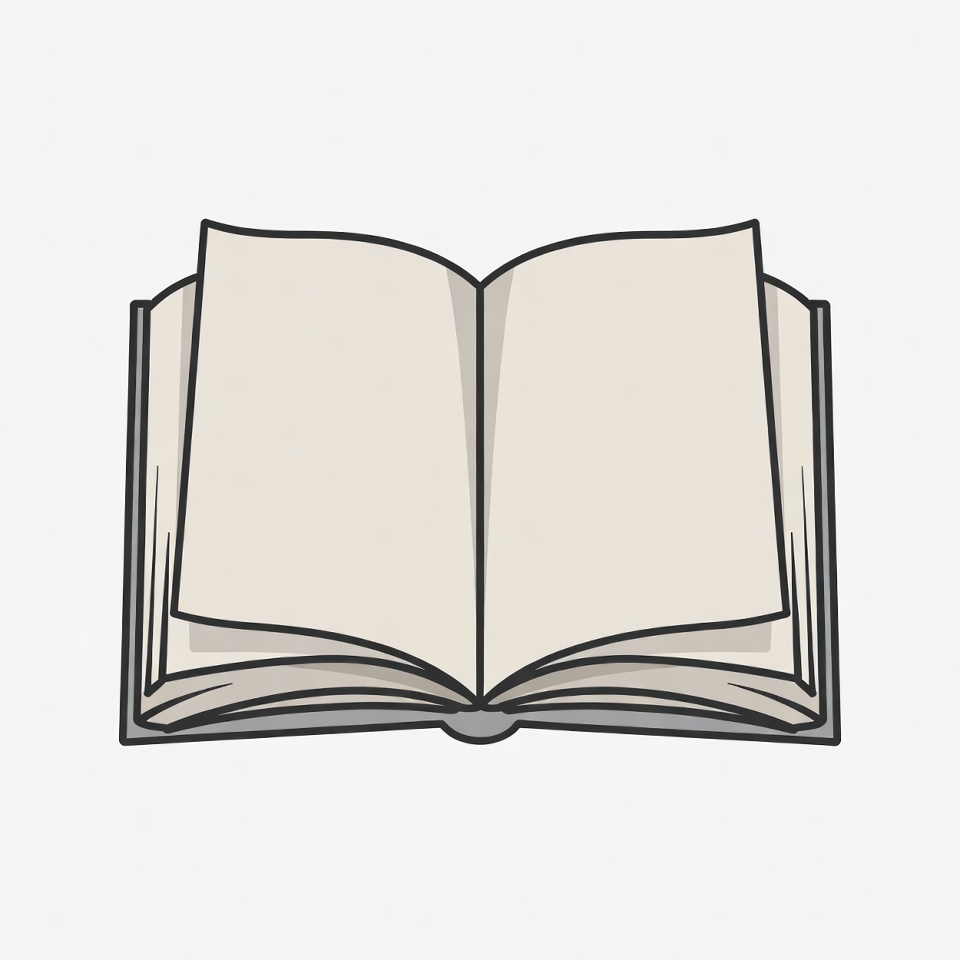 Open Book Illustration Open Book Illustration