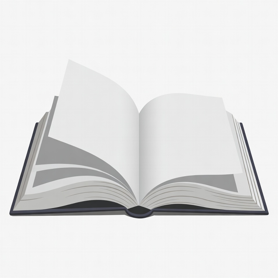 Open Book Illustration Open Book Illustration