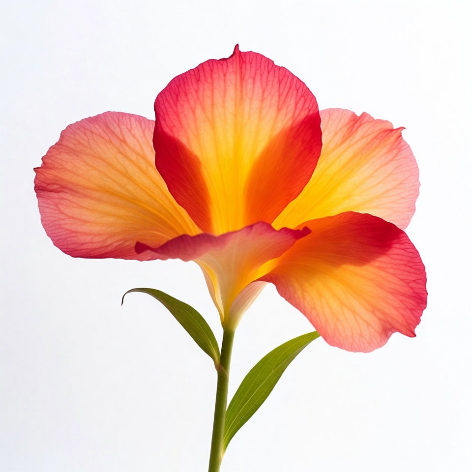 Vibrant Pink Hibiscus Flower Vibrant Pink Hibiscus Flower