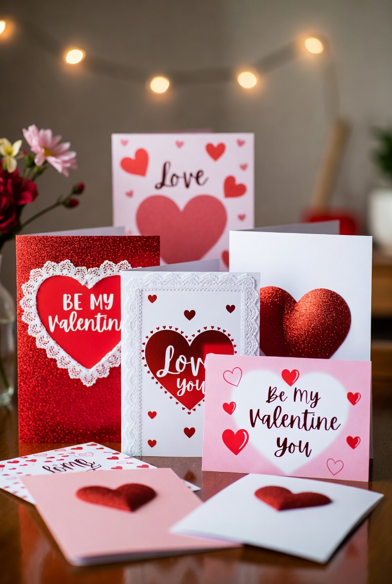Valentine's Day Cards with Hearts Valentine's Day Cards with Hearts
