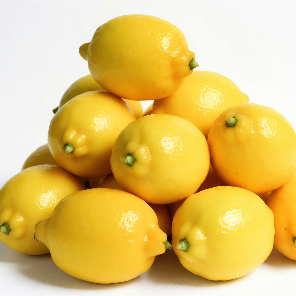 Stack of Fresh Yellow Lemons Stack of Fresh Yellow Lemons
