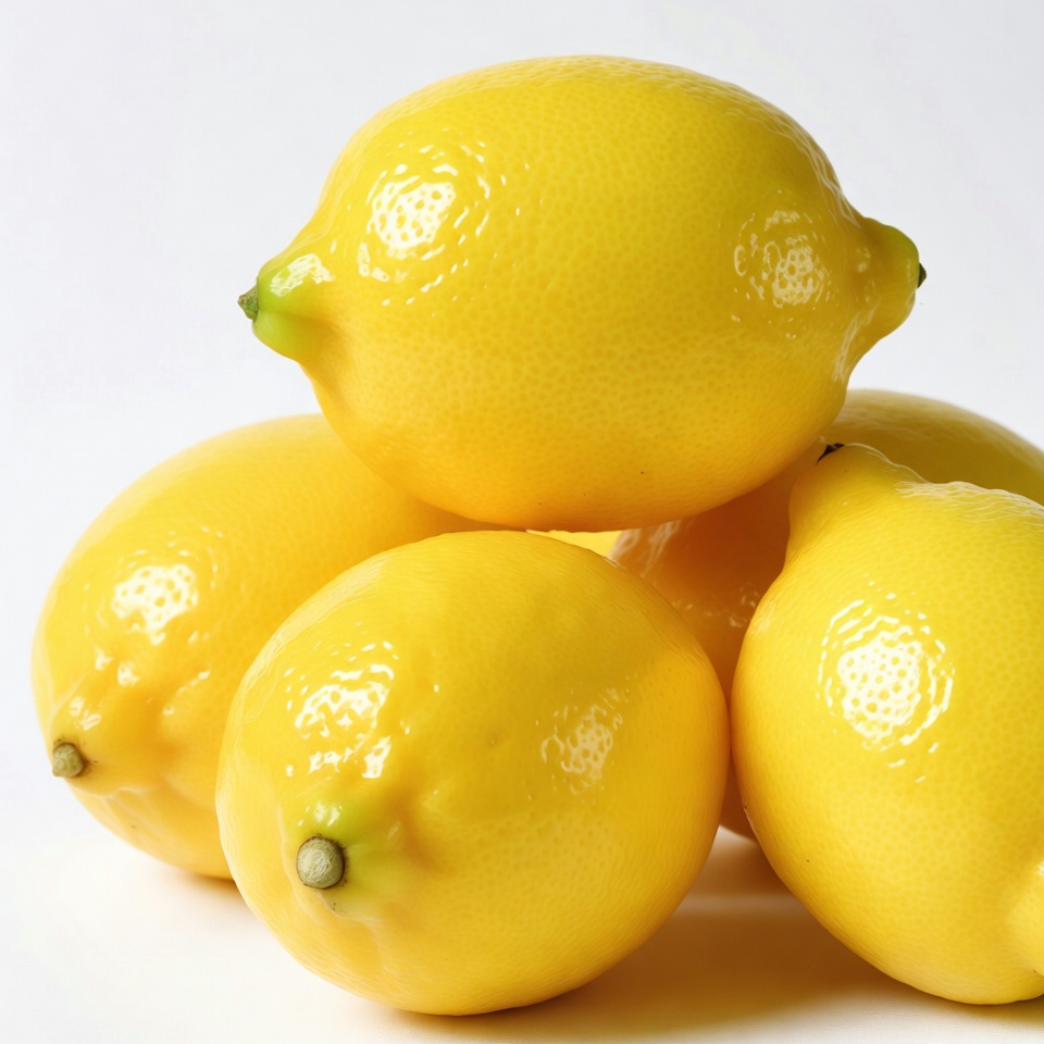 Stack of Fresh Yellow Lemons Stack of Fresh Yellow Lemons