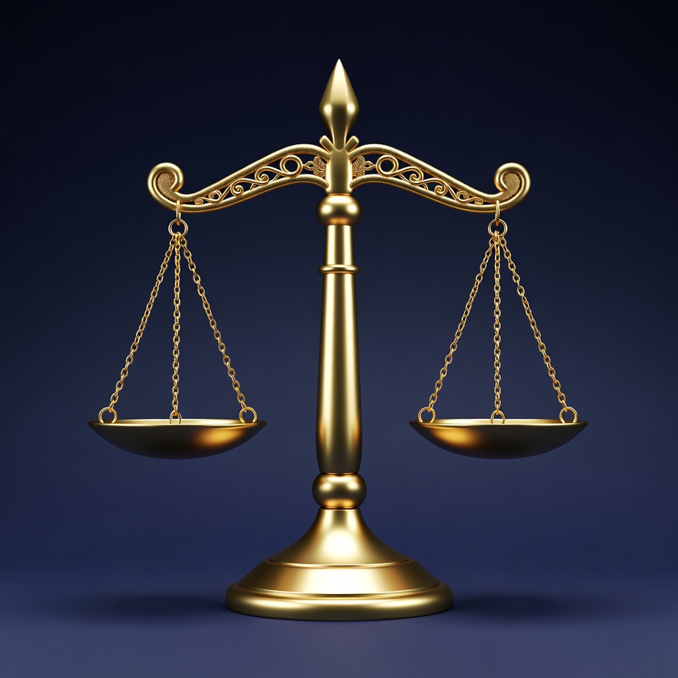 Golden Scales of Justice Golden Scales of Justice