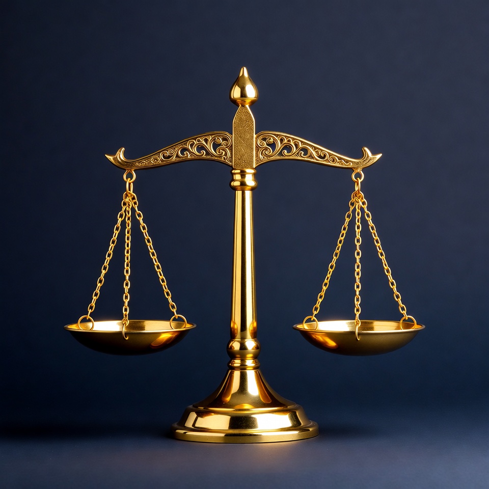 Golden Scales of Justice Golden Scales of Justice