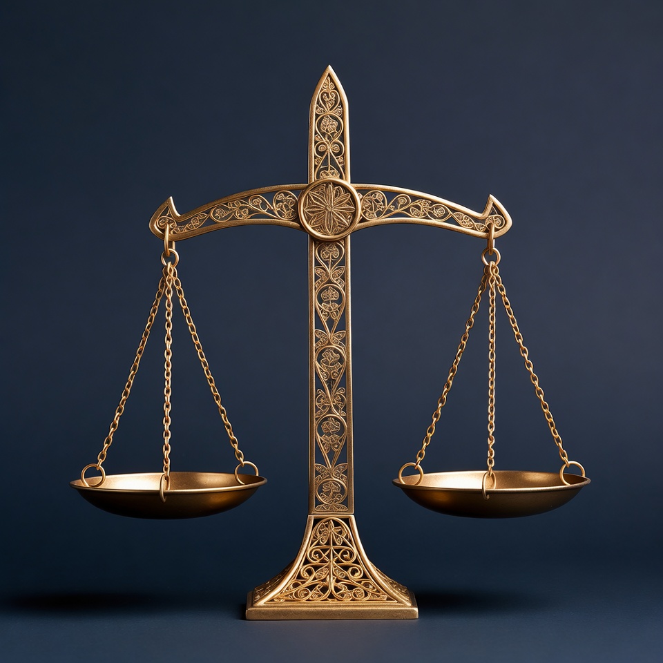Golden Scales of Justice Golden Scales of Justice