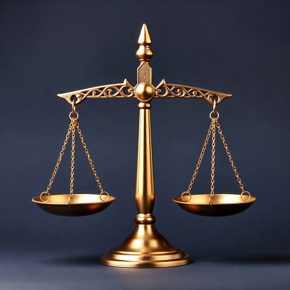 Golden Scales of Justice Golden Scales of Justice
