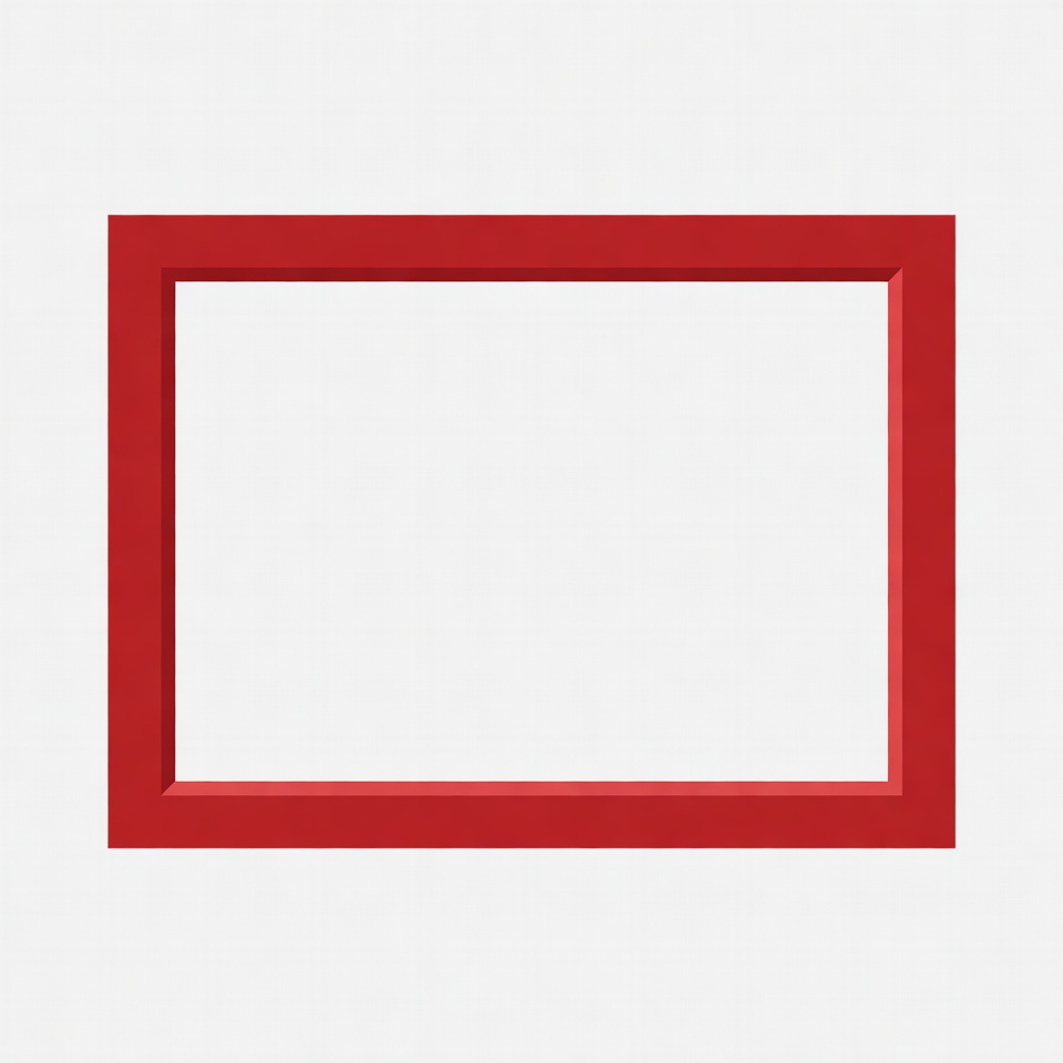 Red Picture Frame Red Picture Frame