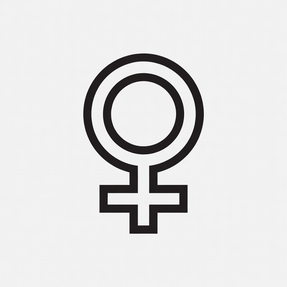Female Symbol Icon Female Symbol Icon