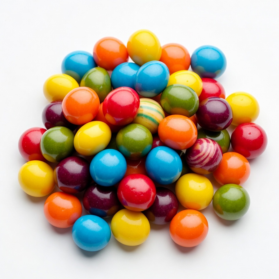 Colorful Candy Balls Pile Colorful Candy Balls Pile