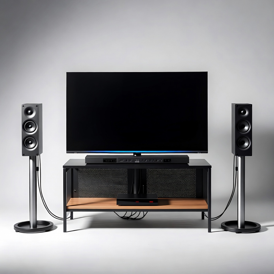 Home theater system with speakers Home theater system with speakers