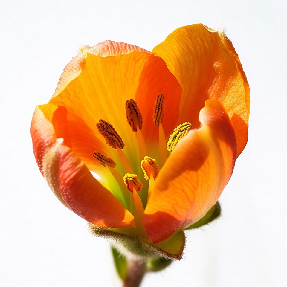 Orange California Poppy Flower Orange California Poppy Flower