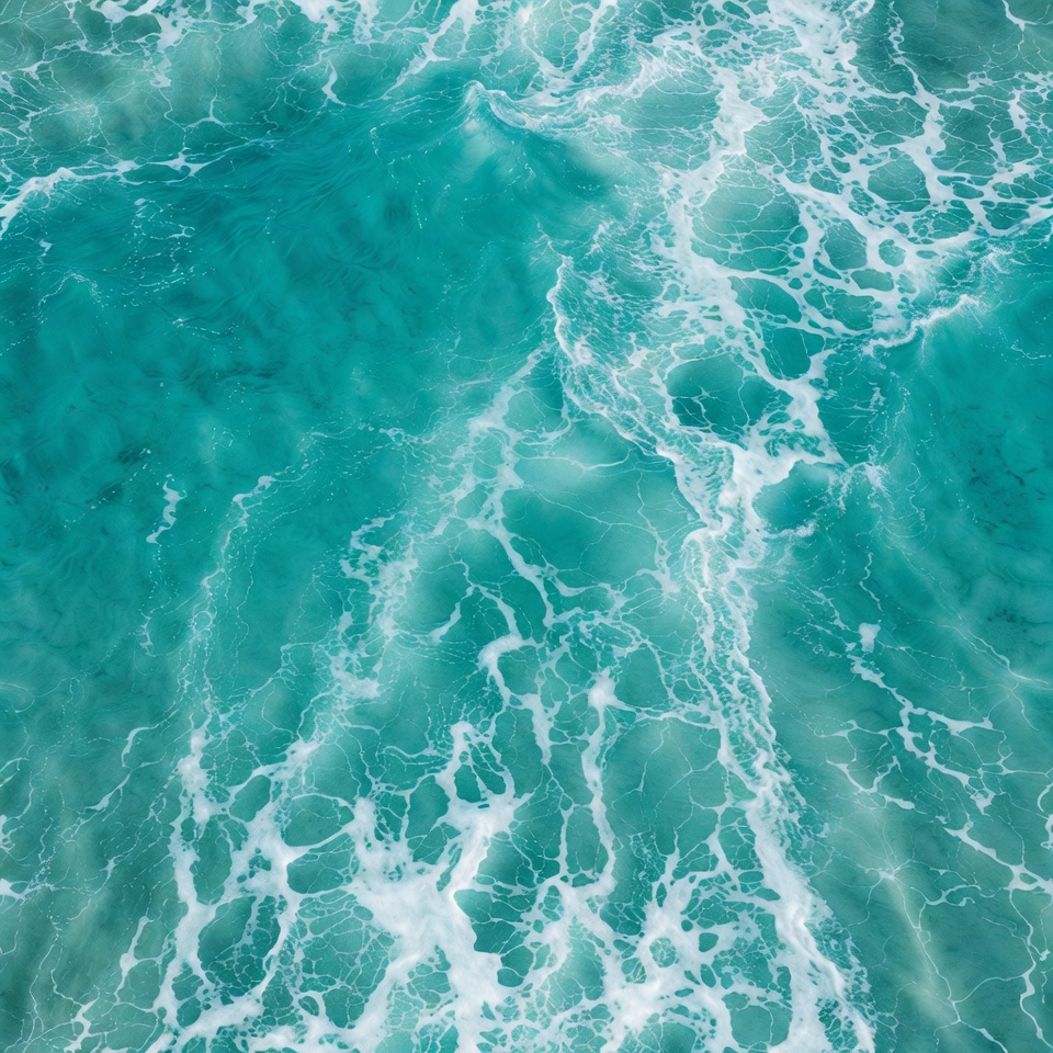 Ocean Waves Aerial View Ocean Waves Aerial View
