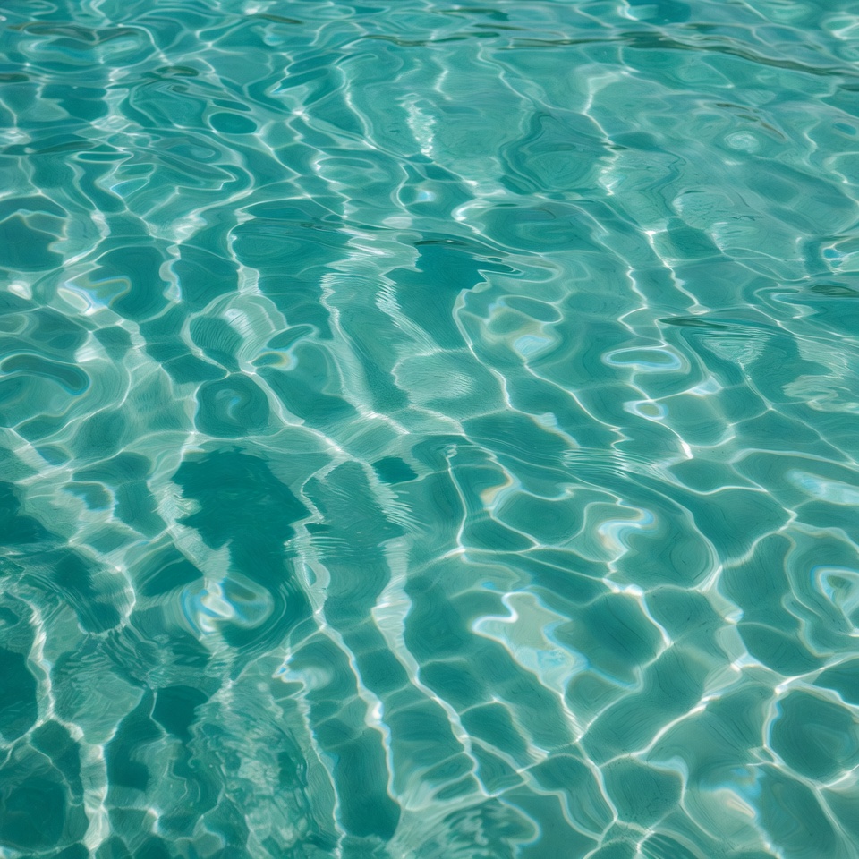 Turquoise Pool Water Ripples Turquoise Pool Water Ripples