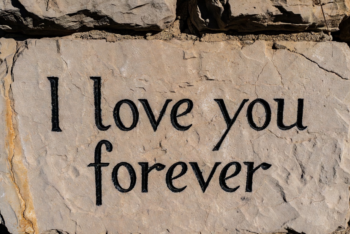 I Love You Forever Stone I Love You Forever Stone