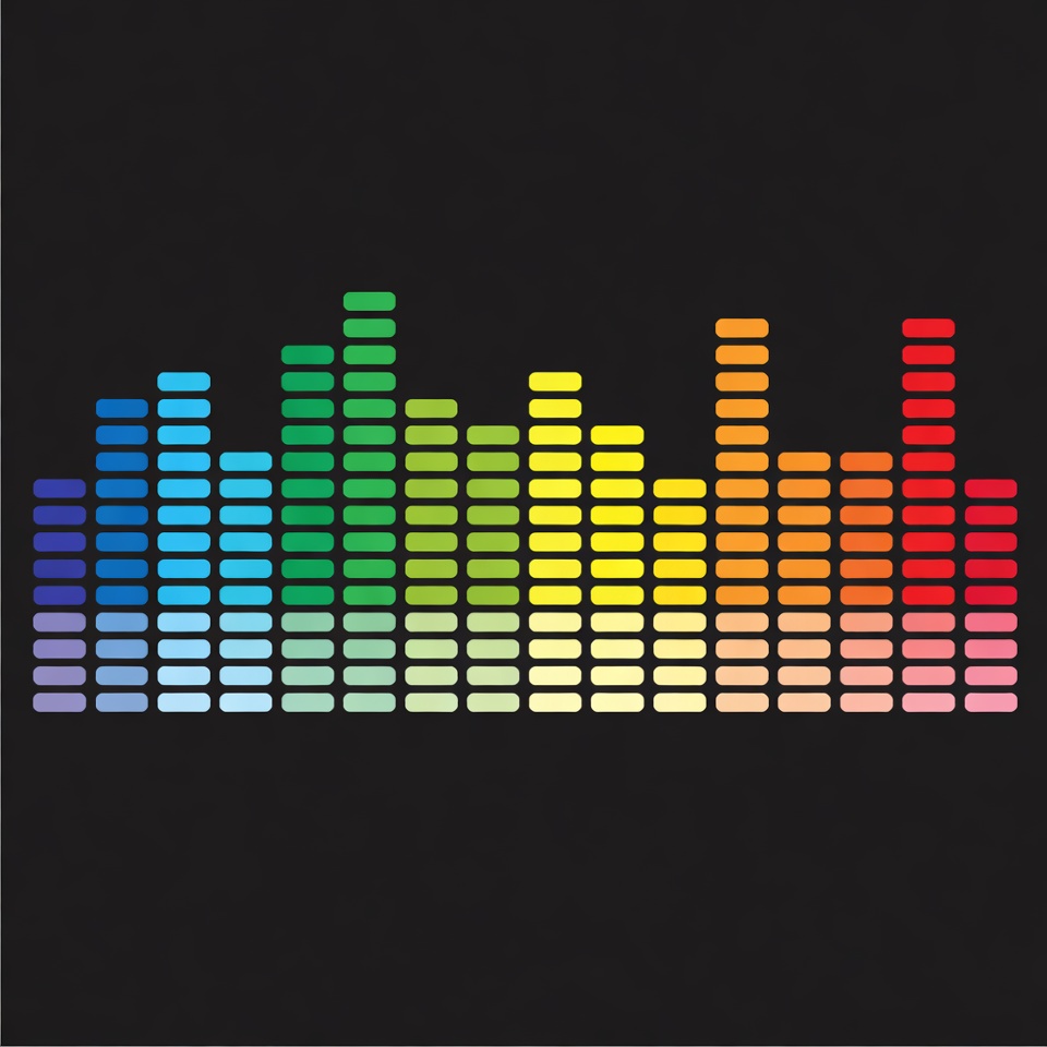 Colorful Sound Wave Bars Colorful Sound Wave Bars