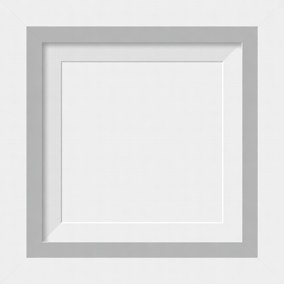 Empty White Picture Frame Empty White Picture Frame