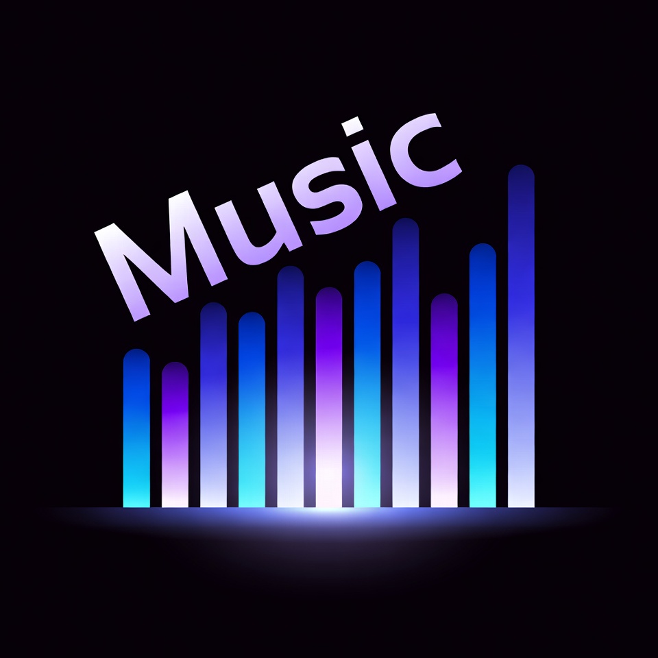 Purple Music Sound Waves Purple Music Sound Waves