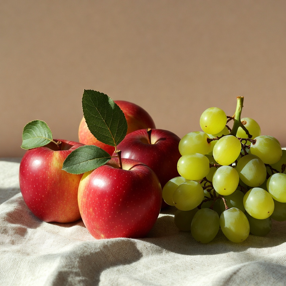 Red Apples and Green Grapes Red Apples and Green Grapes