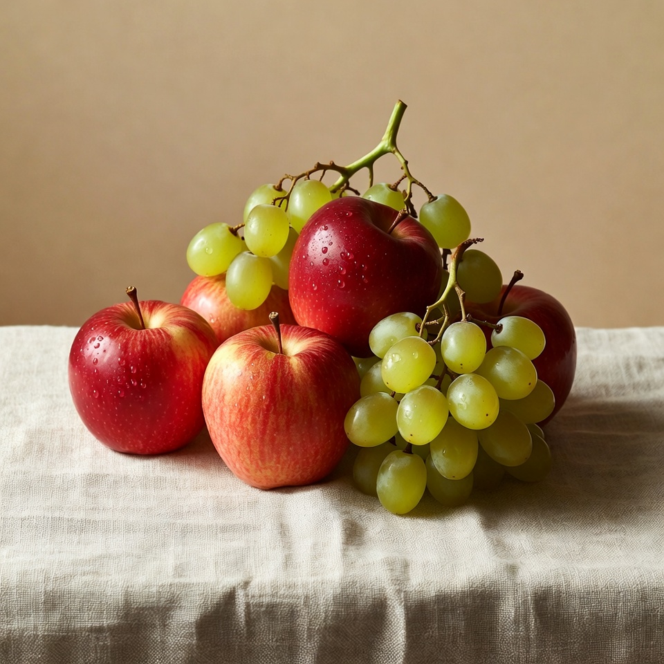 Red Apples and Green Grapes Red Apples and Green Grapes