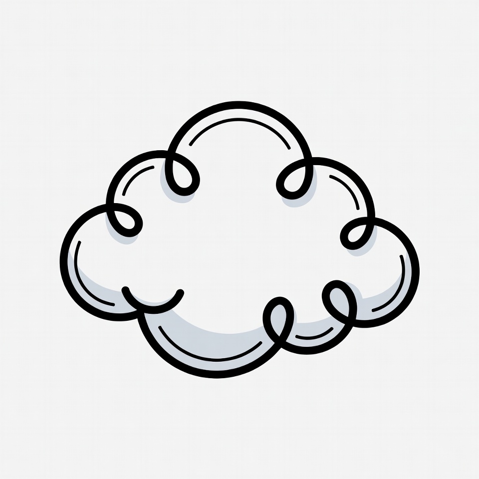 Cartoon Cloud Illustration Cartoon Cloud Illustration