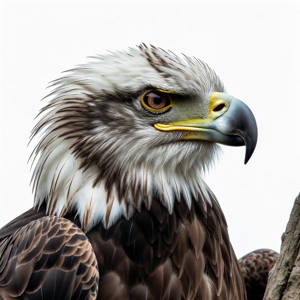 Bald eagle close-up portrait Bald eagle close-up portrait