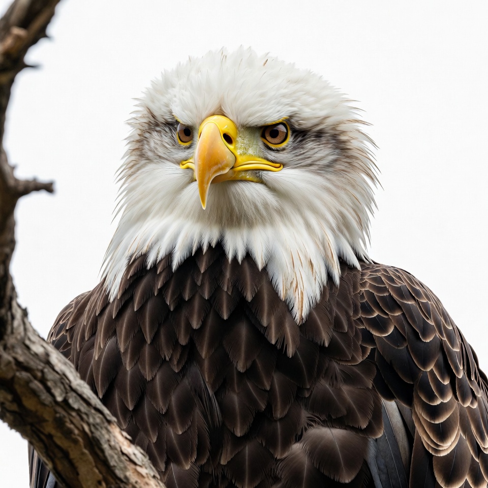 Bald eagle close-up portrait Bald eagle close-up portrait