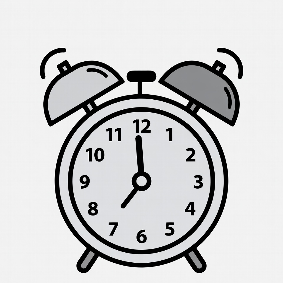 Alarm Clock at 12 O'Clock Alarm Clock at 12 O'Clock