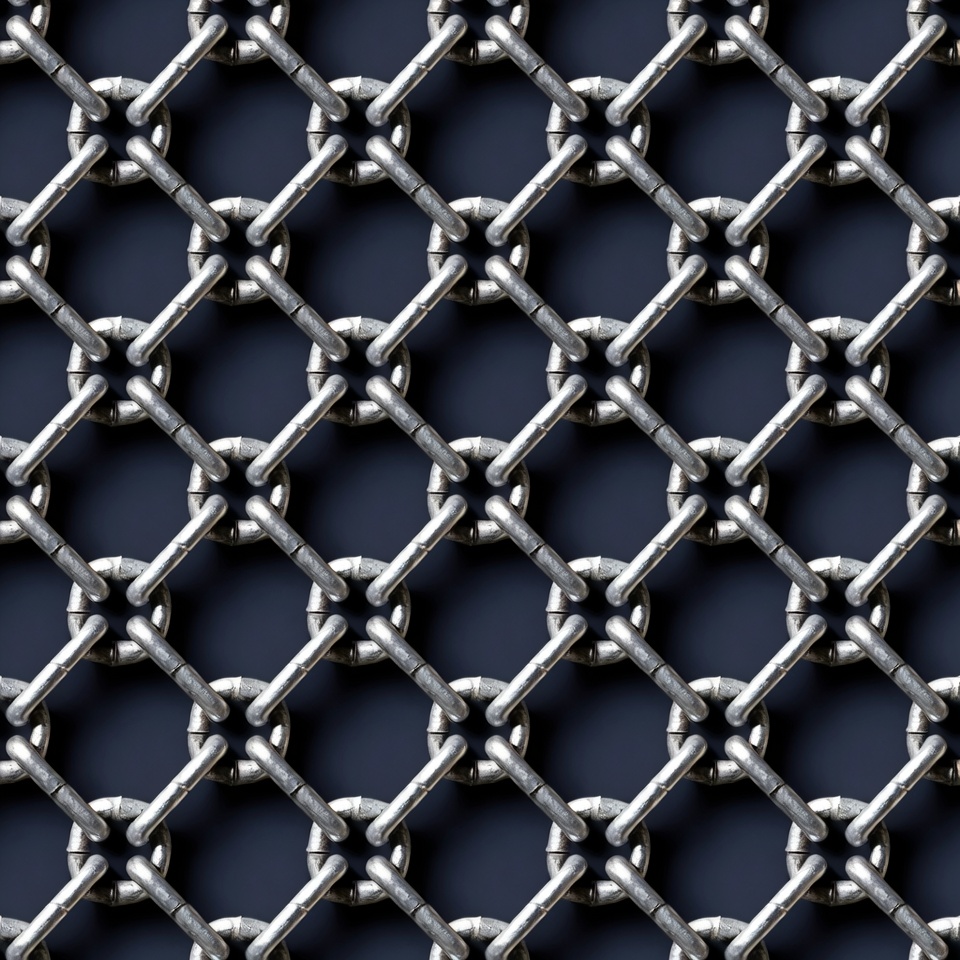 Shiny Metal Chain Link Texture Shiny Metal Chain Link Texture