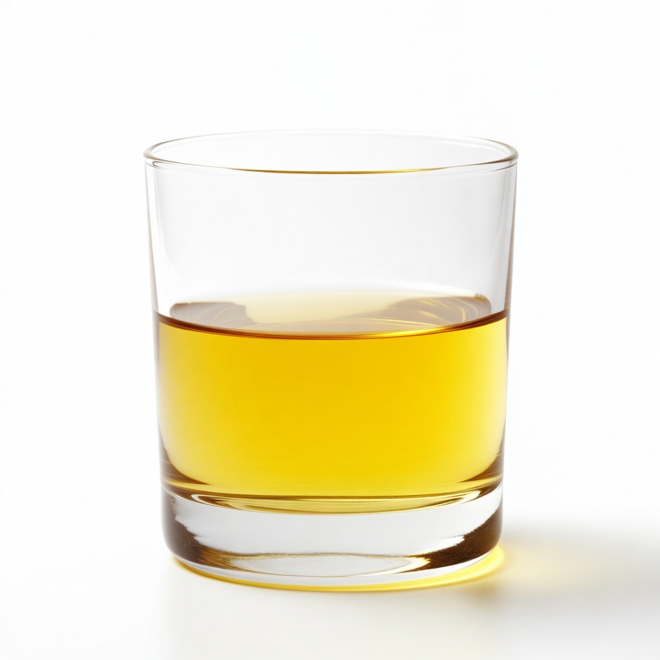 Glass of whiskey on white background Glass of whiskey on white background
