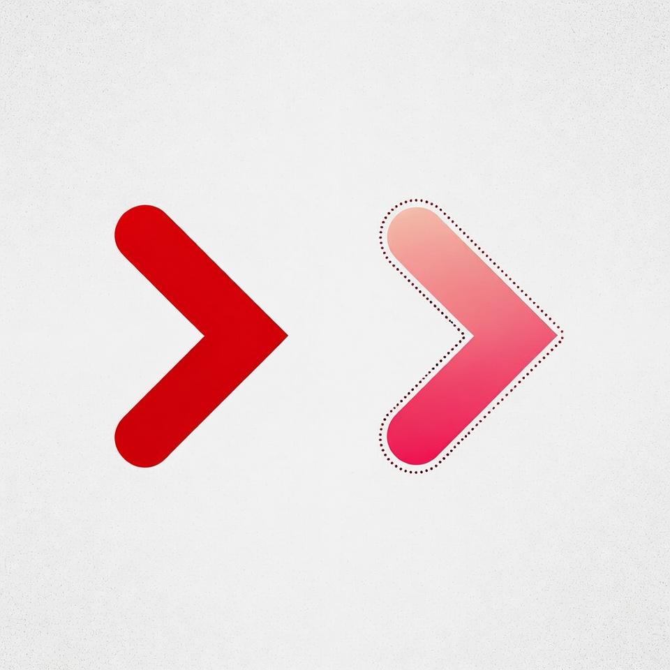Red and Pink Arrow Icons Red and Pink Arrow Icons
